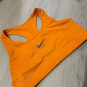 Nike Bright Orange Athletic Bra
